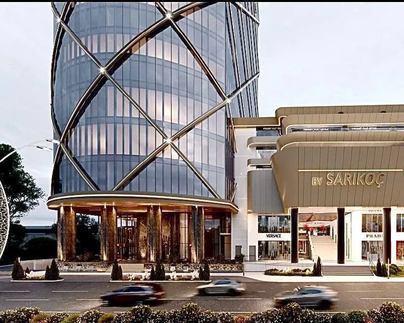 2-комнатная квартира, ЖК Piramit Tower (Яккасарайский район), вид на Мукумий мост — фото 1