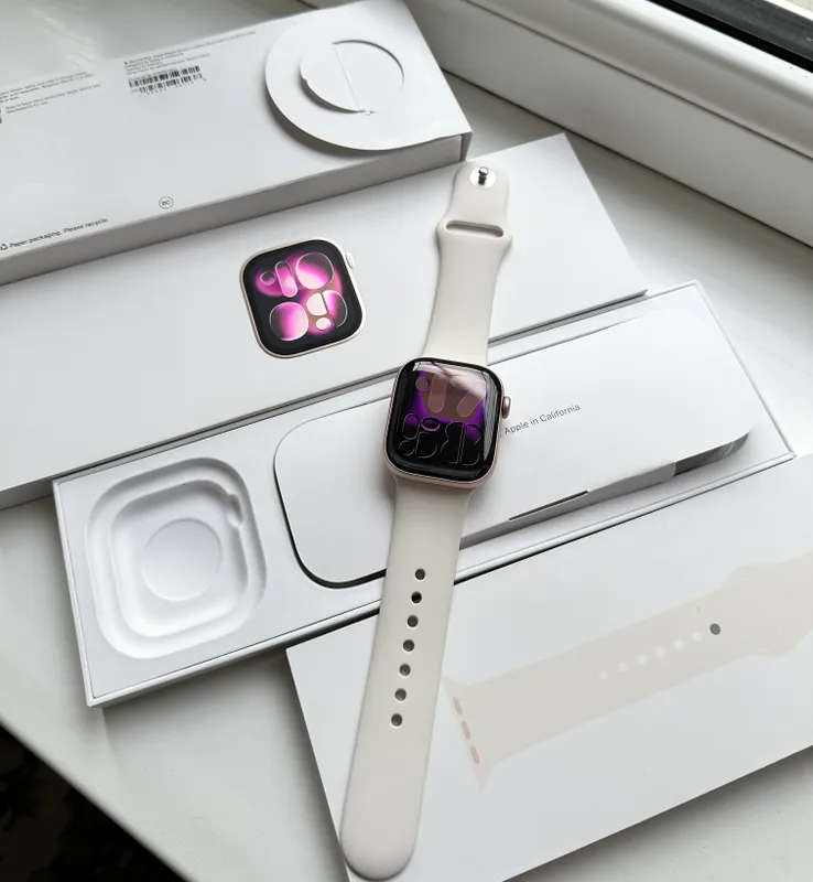 Apple Watch 11 Gold 42mm 100% — фото 2