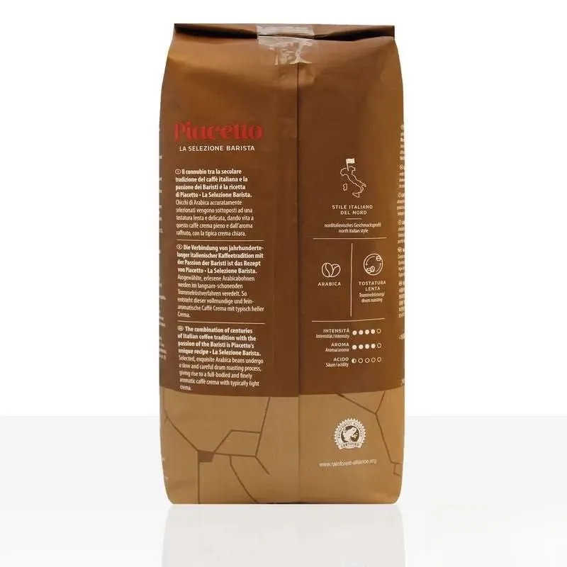 Piacetto Caffe Crema Supremo donali qahva 1 kg 2 Piacetto Caffe Crema Supremo donali qahva 1 kg 2
