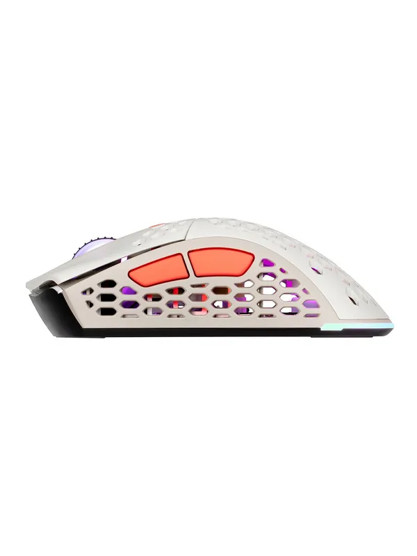 Игровая мышь 2E Gaming HyperSpeed Lite WL, беспроводная, оптическая, 6 клавиш, RGB-подсветка, белый — фото 4