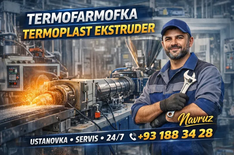 Termoplast Termofarmofka Ekstruder