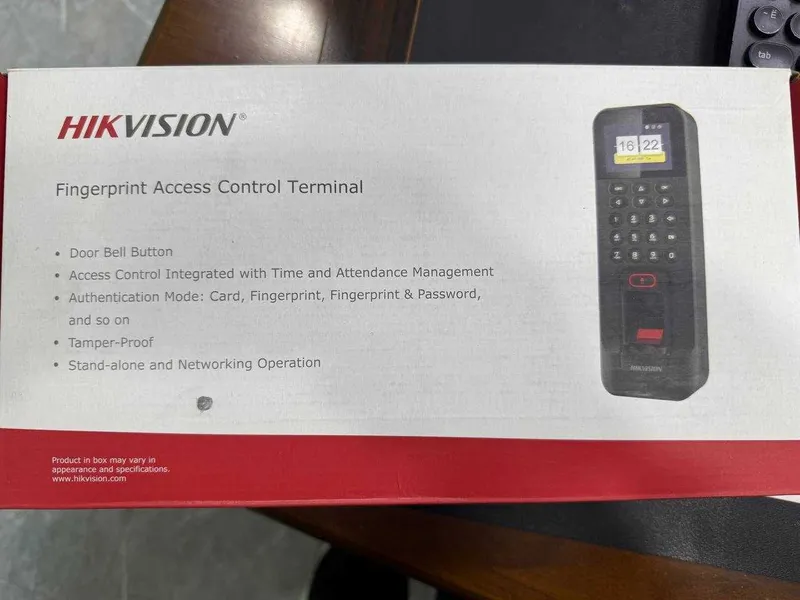 Hikvision Отпечатка DS-K1T804AEF