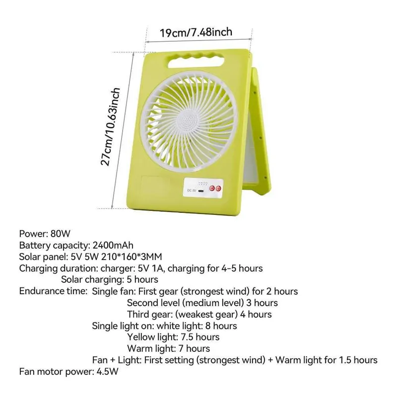 Quyosh energiyasida ishlovchi ventilyator-chiroq (Solar Fan Light) CCC 8 Quyosh energiyasida ishlovchi ventilyator-chiroq (Solar Fan Light) CCC 8
