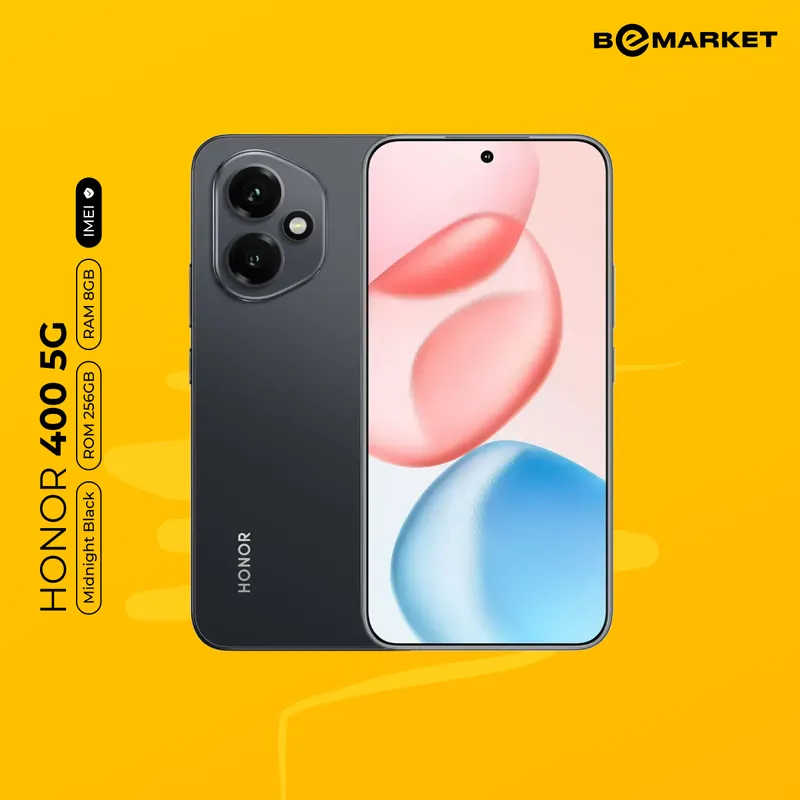 Honor 400 5G, Midnight Black, 8/256 GB