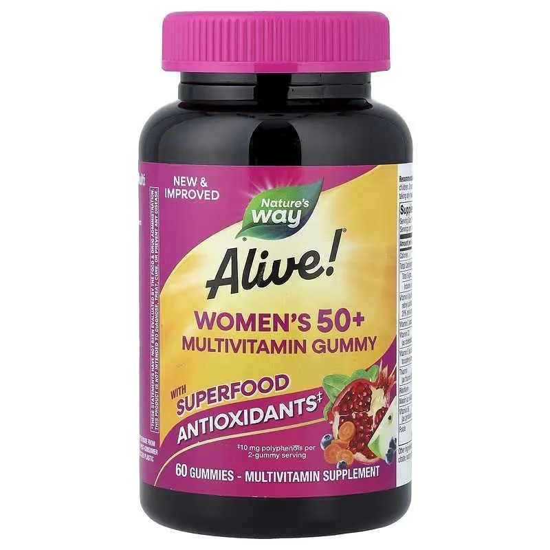 Nature's Natures Way Alive Women's Multivitamin 50+ мультивитамин — фото 5