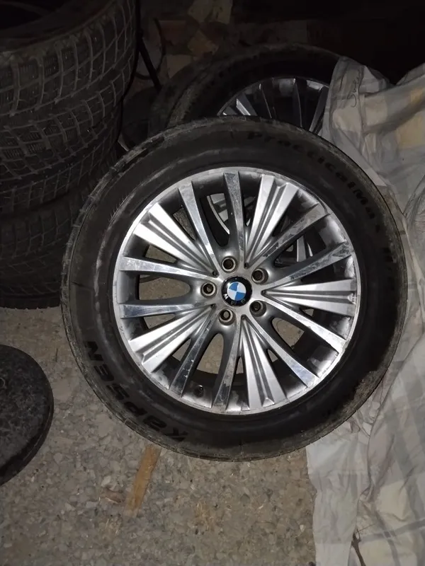 Комплект колес BMW X5 R19 (9J) диски + шины — фото 1