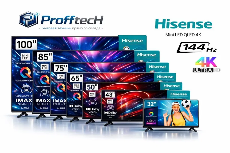 Телевизор HISENSE ВСЕ дюймов