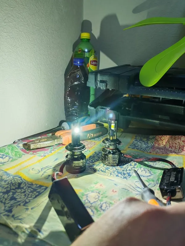 Лампы led . Очень явкие. 3
