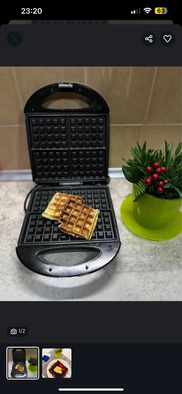 Электрическая вафельница