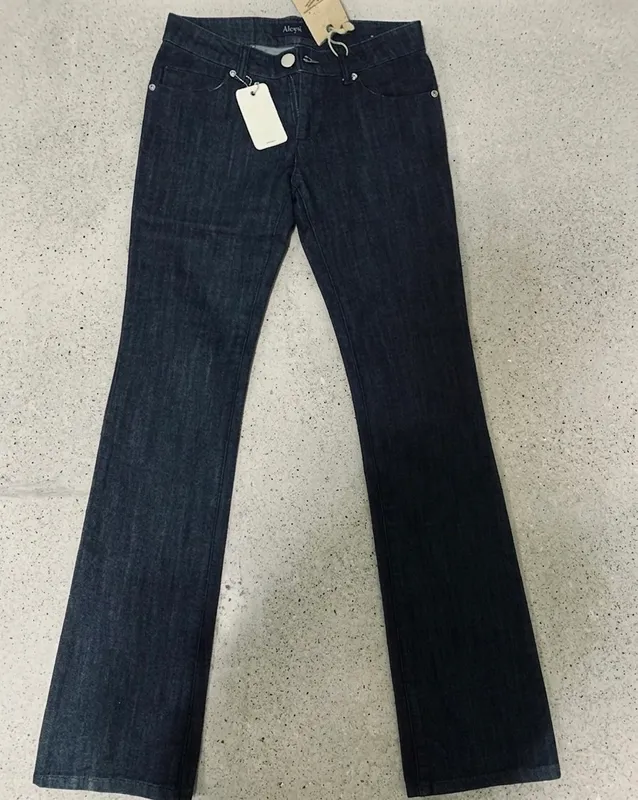 Стильные темно-синие джинсы Aloysi Jeans — Новые! — фото 2