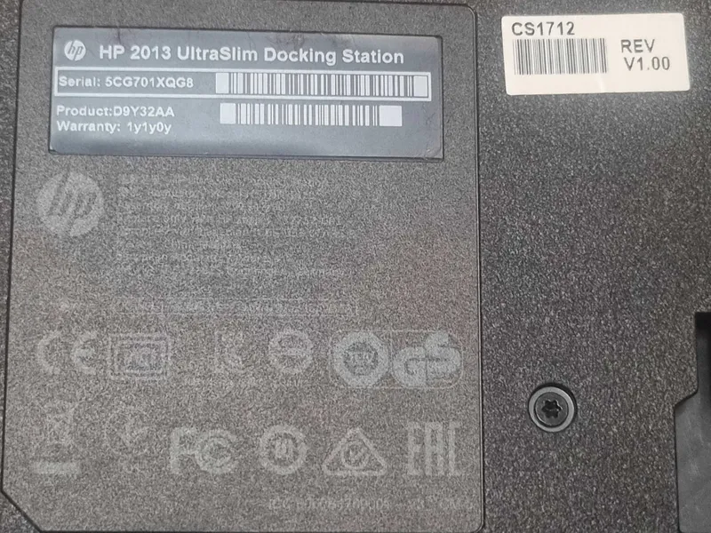 Док-станция HP 2013 UltraSlim 3 Док-станция HP 2013 UltraSlim 3