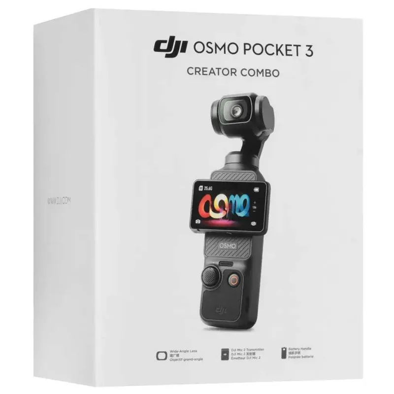 Новая Экшн-камера DJI Osmo Pocket 3 Creator Combo Black Доставка — фото 1