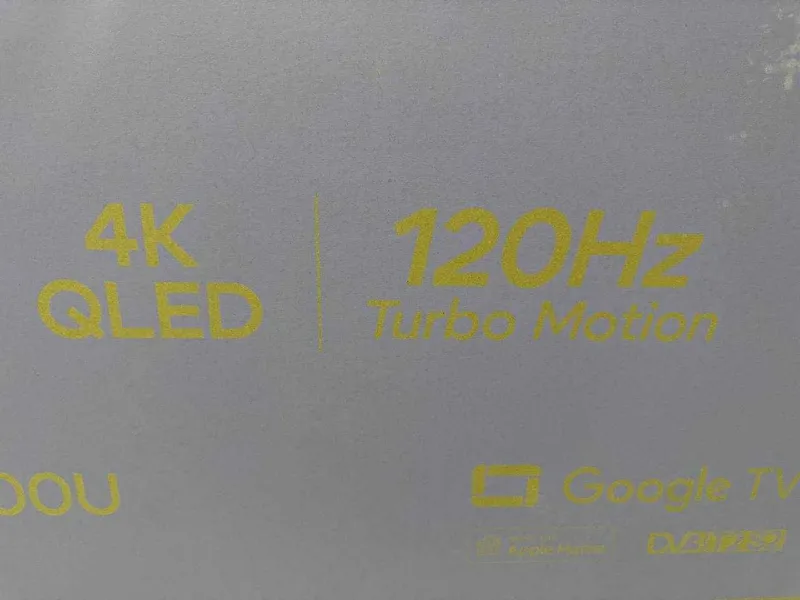 Телевизор ZIFFLER 55 4K QLED 120hz Google TV голосовое управления есть — фото 2