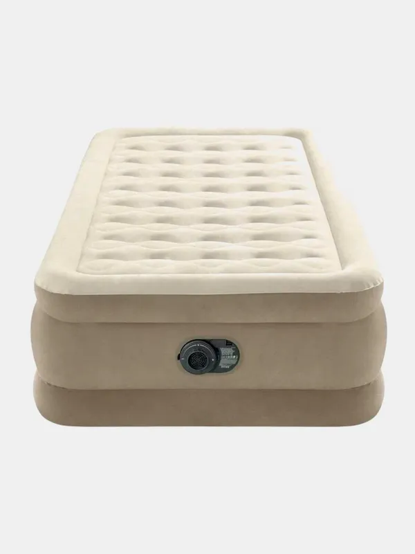 Надувная кровать Intex 64426 Ultra Plush комфортный сон в любом месте — фото 6