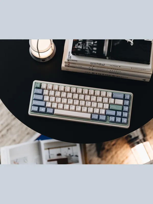 Клавиатура механическая Varmilo Minilo VXT67 Eucalyptus (VXT67), Gateron G Pro 2.0 Yellow, RGB, 67 клавиш — фото 7