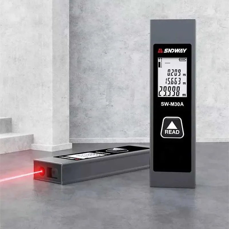 Laser Distance Meter SW‑M30A — lazerli masofa o‘lchagich