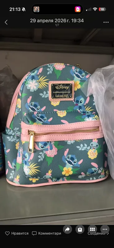 Сумка Disney, контакты WeChat 4