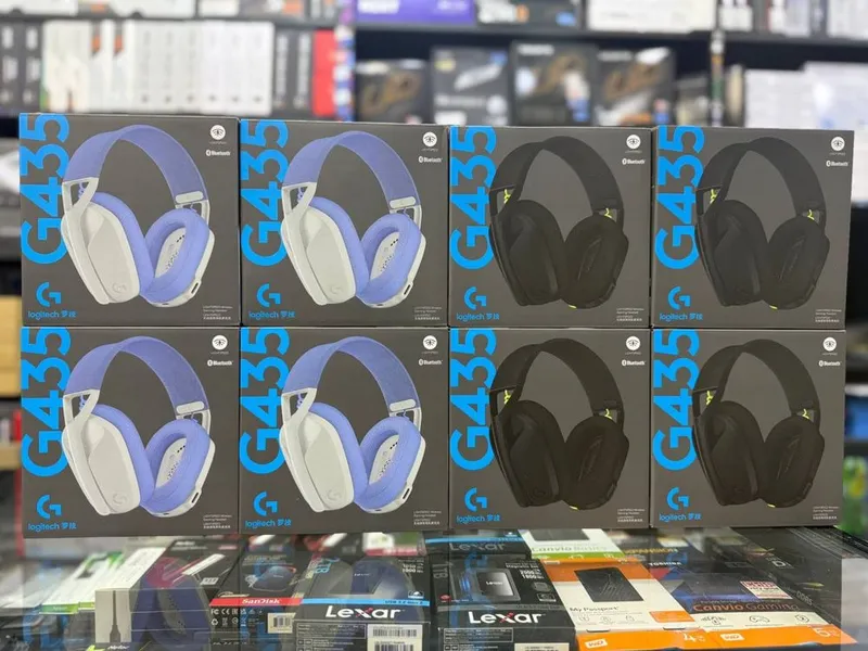 Logitech G435 black white