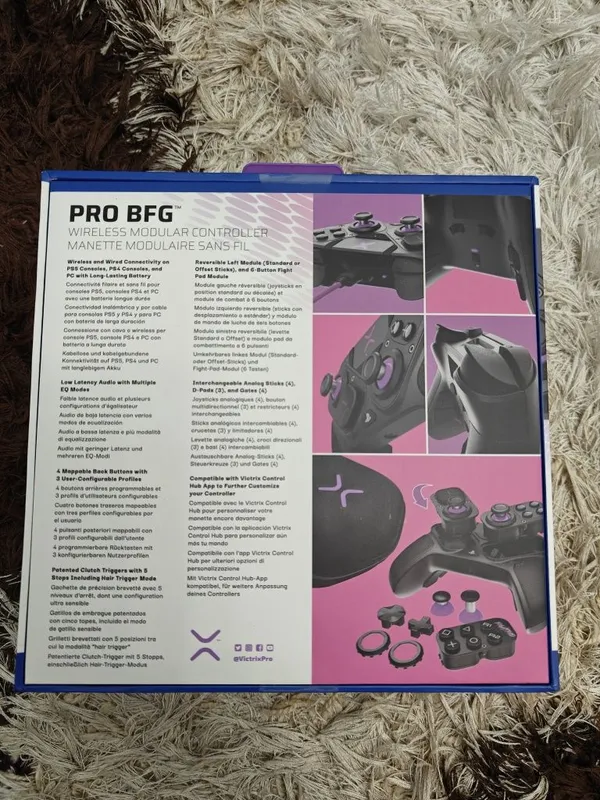 Геймпад Victrix Pro BFG для Pc и Playstation 2 Геймпад Victrix Pro BFG для Pc и Playstation 2