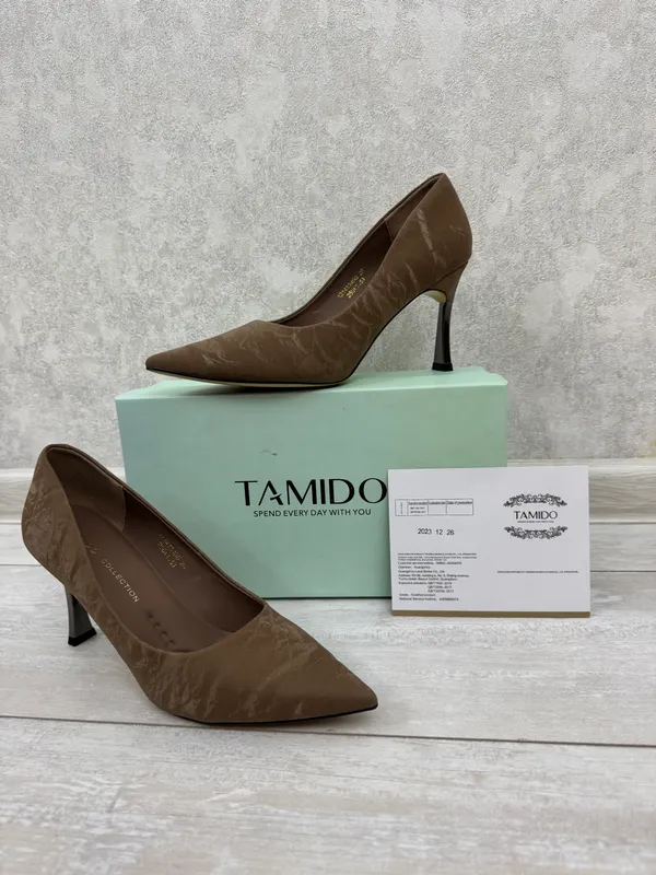 TAMIDO tuflilari, 39-o‘lcham — 1 marta kiyilgan 👠 2 TAMIDO tuflilari, 39-o‘lcham — 1 marta kiyilgan 👠 2