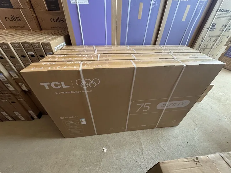 TCL 75T6D QLED 60Hz televizorlari ulgurji narxda 1