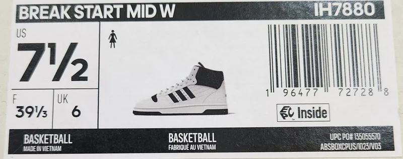 adidas break start mid shoes — фото 2