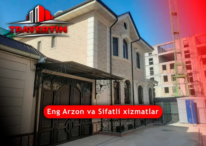Travertin Tosh | Narxi | Lak | Fasad | Ustalari | Marmareno | Kartamer
