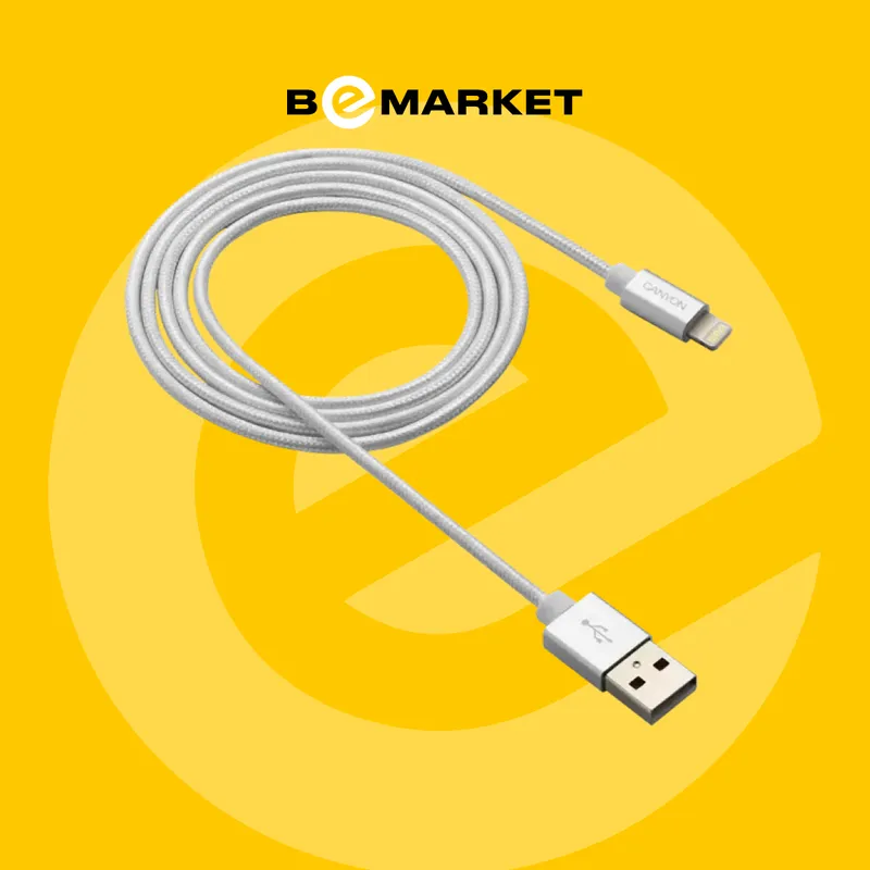 Кабель Canyon CNS-MFIC3PW Lightning White 3 Кабель Canyon CNS-MFIC3PW Lightning White 3