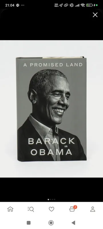 Kitob. A promised land, Barack Obama — фото 1