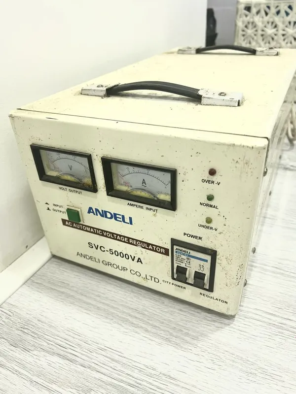 Трансформатор, Генератор от “Andeli”SVC-5000VA