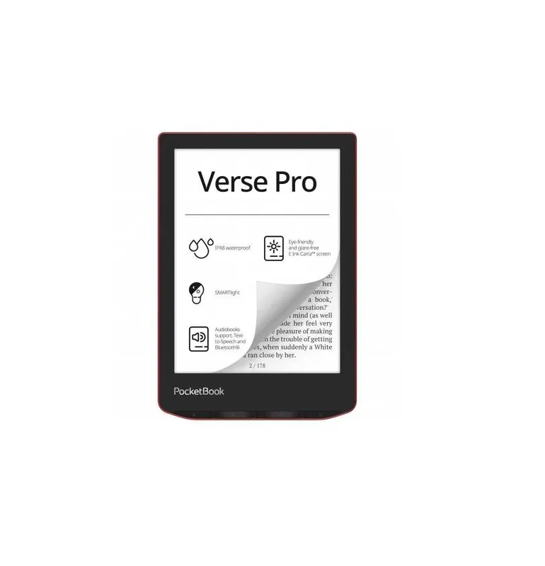 } Электронная книга PocketBook 634 Verse Pro Passion Red } Электронная книга PocketBook 634 Verse Pro Passion Red