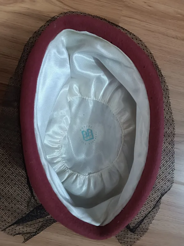 Старинная шляпа фетр — фото 3