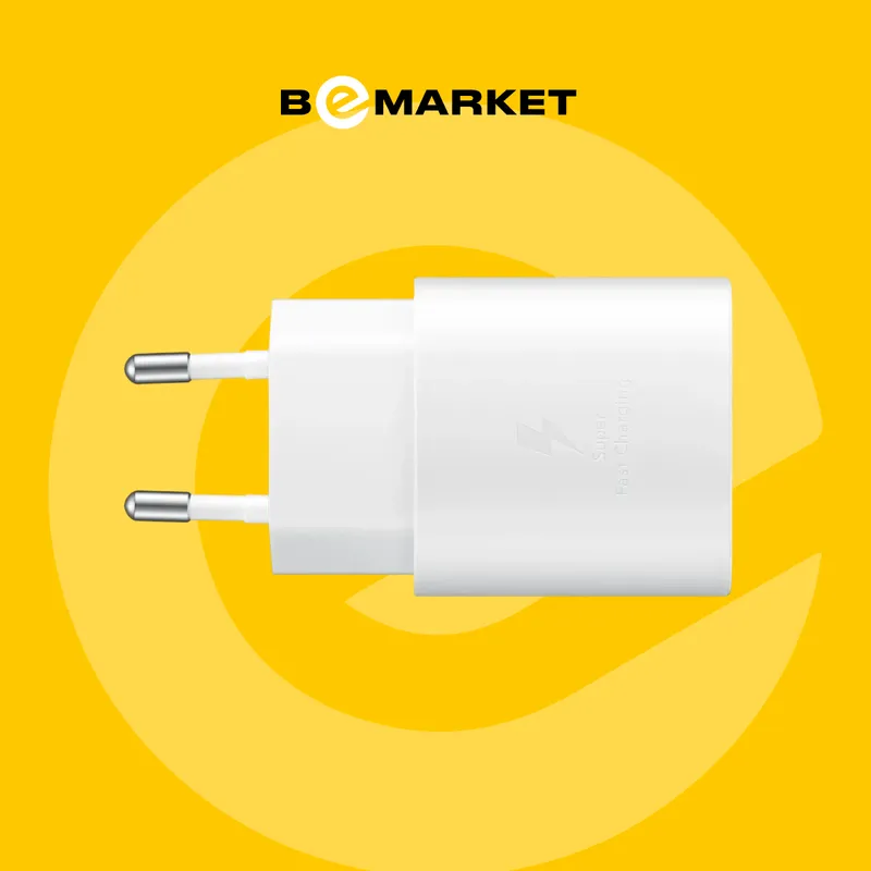 Зарядное устройство Samsung 25W EP-TA800NWEGRU WHT — фото 1