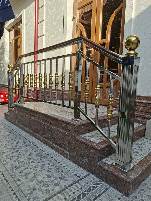 Перила из нержавейка — фото 1