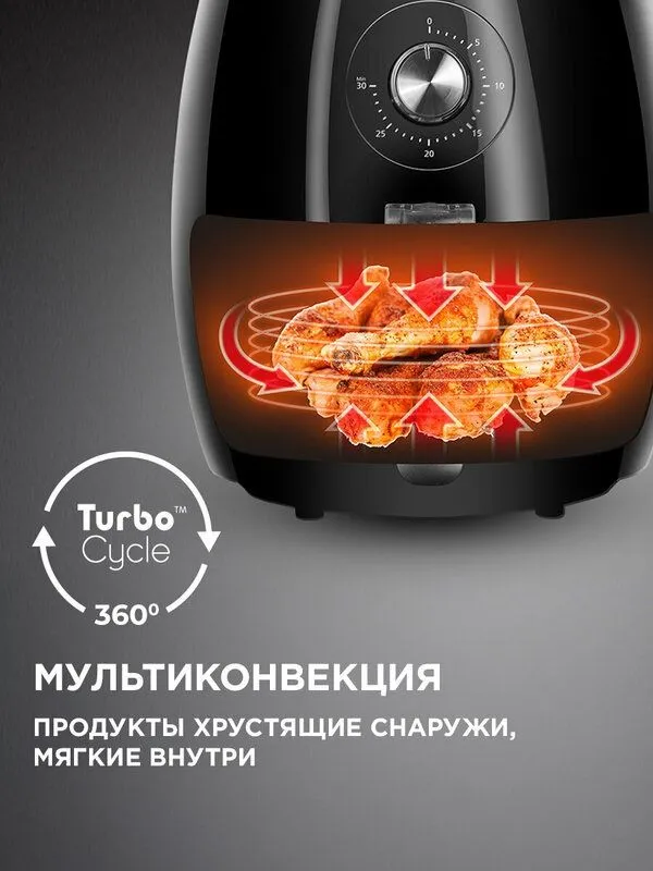 Аэрогриль редмонд RAG-246, конвективный, антипригарная чаша 3л, автоот 2 Аэрогриль редмонд RAG-246, конвективный, антипригарная чаша 3л, автоот 2