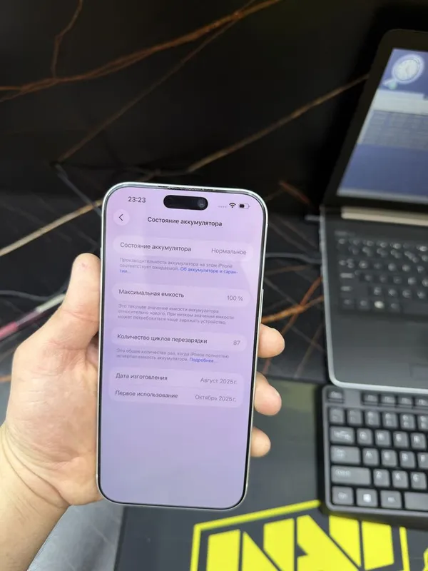 Iphone 17 pro max silver 256 tali ZA/A — фото 6