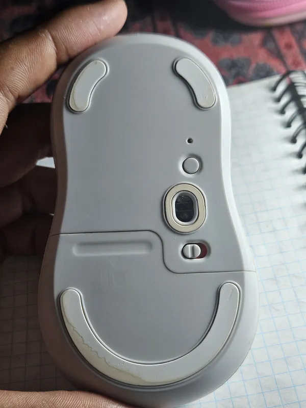 Logitech M650 L Wireless Mouse color:off_white silence mouse 2