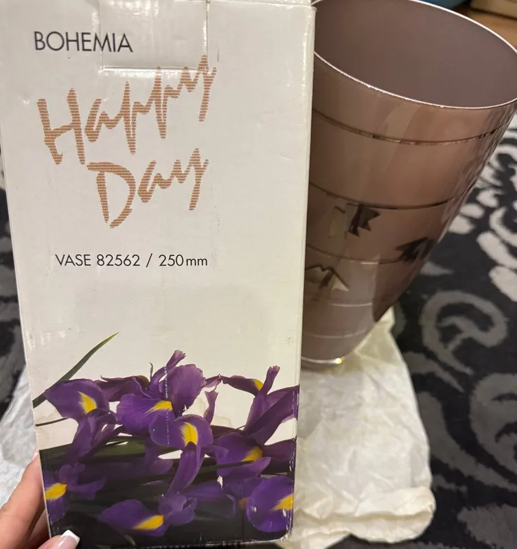 Ваза для цветов BOHEMIA (Чехия) 1