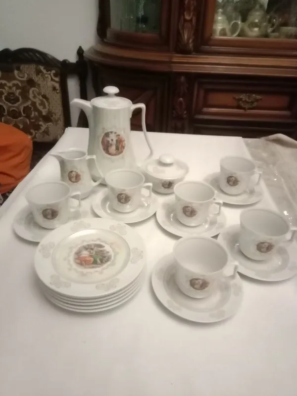Продам немецкий чайный сервиз Мадонна — фото 3
