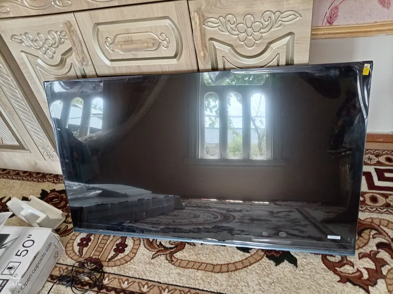smart TV premier televizor ekran ketgan — фото 1