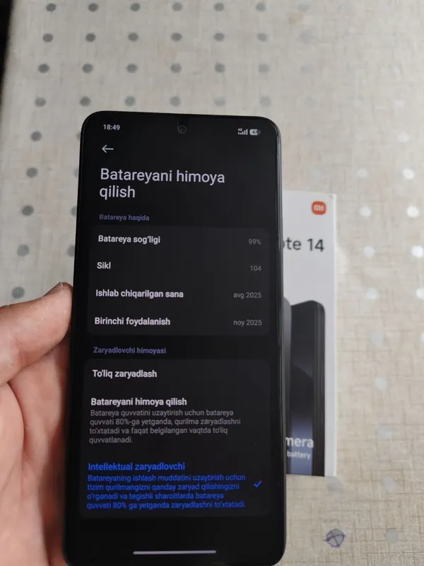 Redmi note 14 6/128 3 Redmi note 14 6/128 3