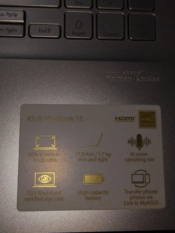 i5 intel core. Asus Vivobook 15 — фото 4