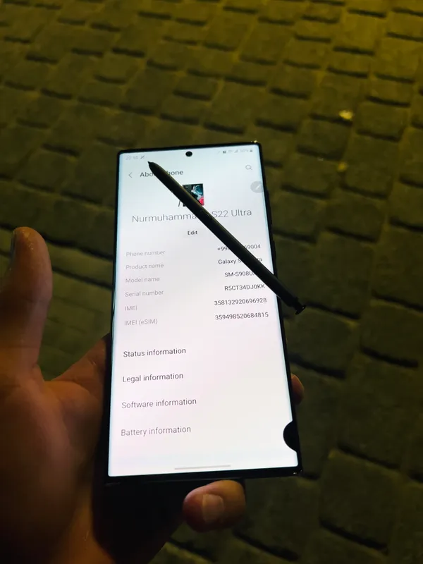 Samsung S22Ultra 5G 128 7