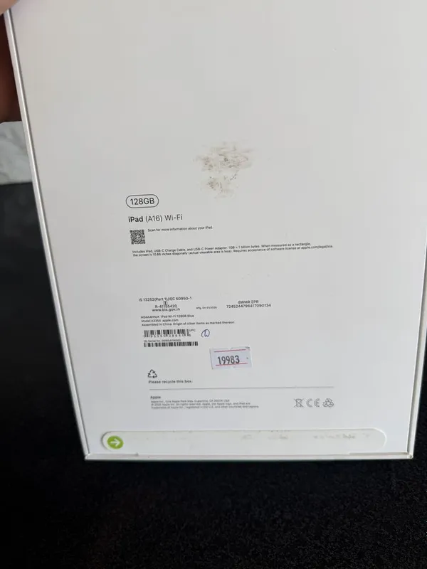 Ipad A 16 wifi 128 2 Ipad A 16 wifi 128 2
