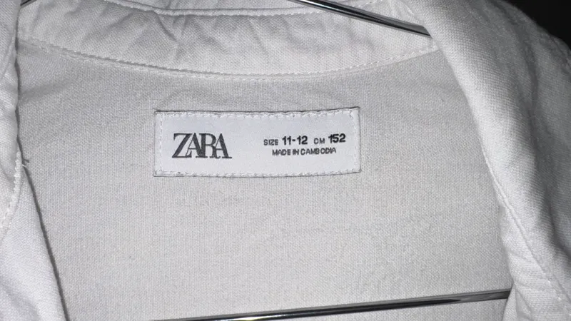 Оригнал рубашка от самого Zara для 11-12 лет 2 Оригнал рубашка от самого Zara для 11-12 лет 2
