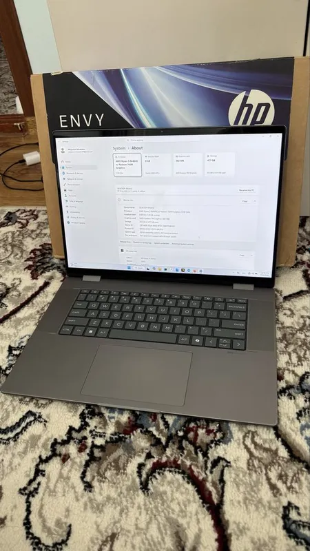 HP Envy X360 16 Ryzen 5 8640HS/8/512 1 HP Envy X360 16 Ryzen 5 8640HS/8/512 1