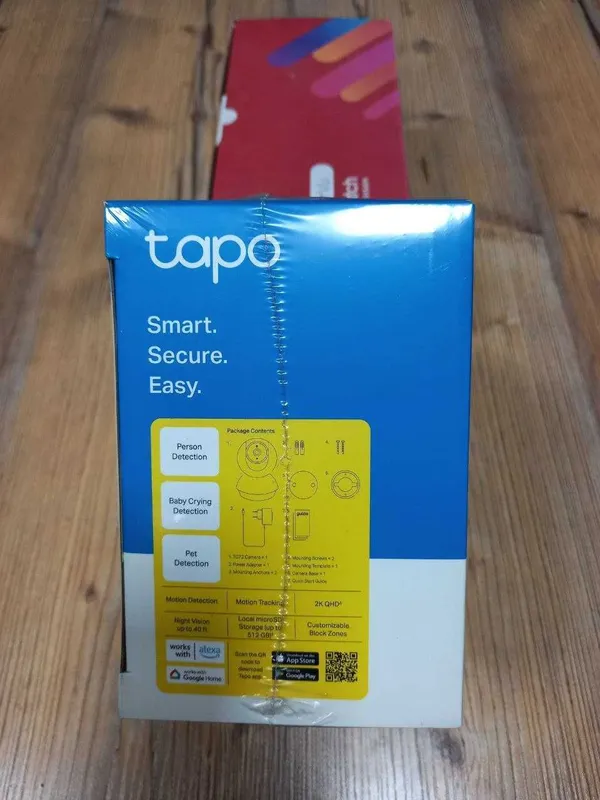 TP-Link Tapo brendidan TC72 – Smart Wi-Fi kamera 360° 3
