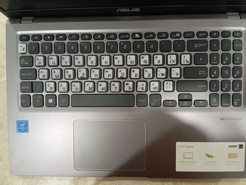 Продаётся ноутбук ASUS Intel, состояние хорошее 3