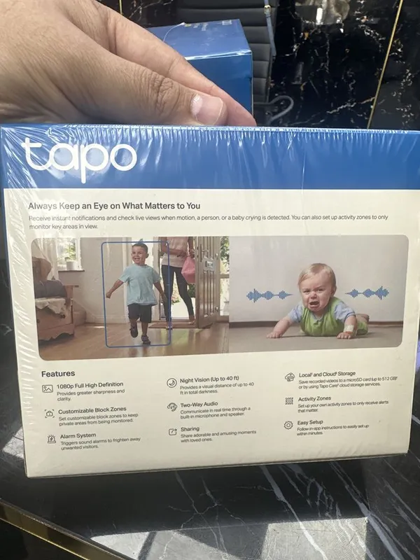 Tapo Home Security Wi-fi Camera Model:TC60 1080p Full HD camera — фото 3 Tapo Home Security Wi-fi Camera Model:TC60 1080p Full HD camera — фото 3