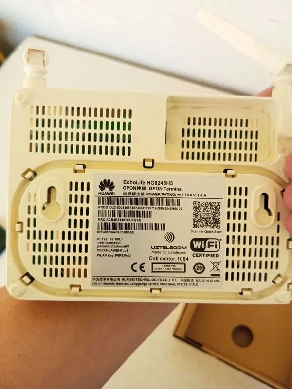 Huawei Uztelecom wifi router 4 Huawei Uztelecom wifi router 4